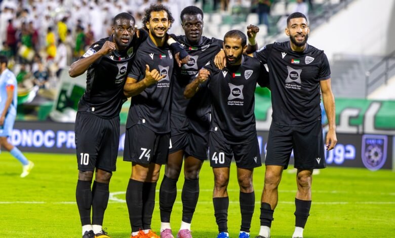 خورفكان يضرب بني ياس بثنائية 10 خورفكان يضرب بني ياس بثنائية