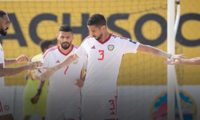 منتخبنا الوطني للكرة الشاطئية يختتم تحضيراته للقاء إيران 9 منتخبنا الوطني للكرة الشاطئية يختتم تحضيراته للقاء إيران