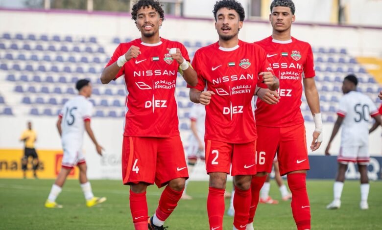 شباب الأهلي يبلغ نهائي كأس الإمارات تحت 19 عامًا 4 شباب الأهلي يبلغ نهائي كأس الإمارات تحت 19 عامًا