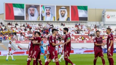 الوحدة يحسم قمة الشارقة بثنائية بيضاء