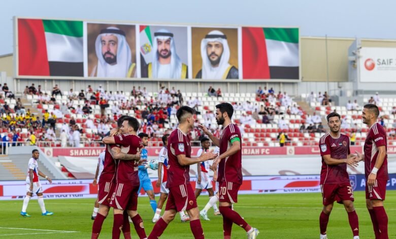 الوحدة يحسم قمة الشارقة بثنائية بيضاء
