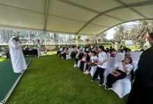 بلدية مدينة أبوظبي تنظم فعالية توعوية بمناسبة (يوم الأرض) على كورنيش أبوظبي