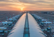 حمدان بن محمد يتفقد مطار دبي الدولي