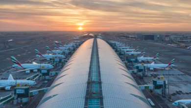 حمدان بن محمد يتفقد مطار دبي الدولي