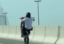 شرطة دبي تحجز عددا من الدراجات النارية