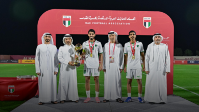 الإمارات بطلًا لكأس الإمارات تحت 21 عامًا