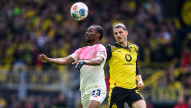 باير ليفركوزن يلدغ دورتموند في البوندسليجا 15 باير ليفركوزن يلدغ دورتموند في البوندسليجا