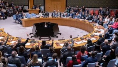 الإمارات تعرب عن بالغ أسفها لعدم تمكن مجلس الأمن من اعتماد إطار واضح للتعاون الدولي يهدف إلى إنهاء الهجمات والتهديدات غير القانونية التي تقوم بها إيران ضد الاقتصاد العالمي