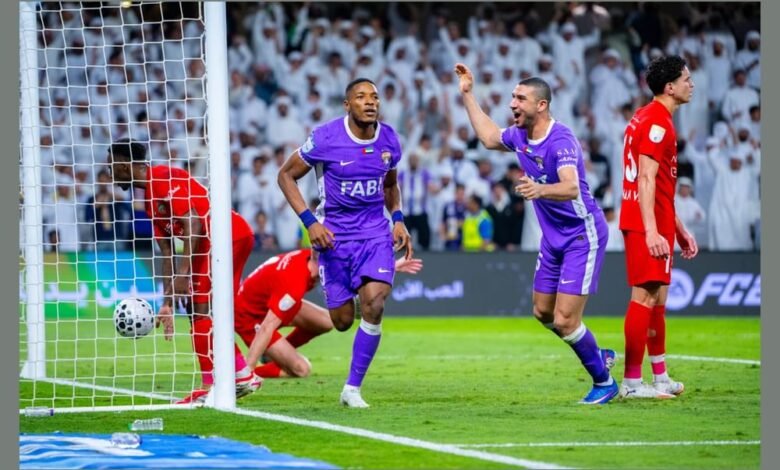 العين يفوز على شباب الأهلي في قمة الجولة 22 من دوري أدنوك للمحترفين 7 العين يفوز على شباب الأهلي في قمة الجولة 22 من دوري أدنوك للمحترفين