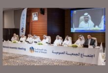 بنك الشارقة يحقق 729 مليون درهم أرباحاً صافية ويقر توزيع أرباح نقدية بنسبة 6.5٪؜