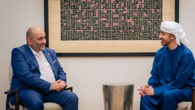 عبدالله بن زايد ونائب رئيس البوندستاغ الألماني يبحثان علاقات التعاون والتطورات الإقليمية