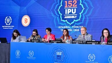 "الوطني الاتحادي" يترأس اجتماع لجنة التنمية المستدامة خلال اجتماعات الاتحاد البرلماني الدولي في إسطنبول