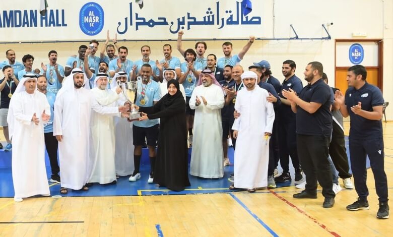 بني ياس يتوج بطلاً لكأس السوبر للكرة الطائرة بالعلامة الكاملة