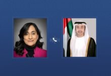 عبدالله بن زايد ووزيرة خارجية كندا يبحثان هاتفياً العلاقات الثنائية والتطورات الإقليمية