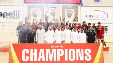 للمرة التاسعة على التوالي.. الشارقة بطلًا لدوري اليد للشباب