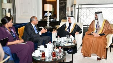 رئيس "الوطني الاتحادي" يبحث و رئيس برلمان كوت ديفوار مستجدات الأوضاع في المنطقة