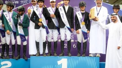 الإمارات تحصد 12 ميدالية في نهائي "الإقليمية السابعة" لقفز الحواجز بالدوحة