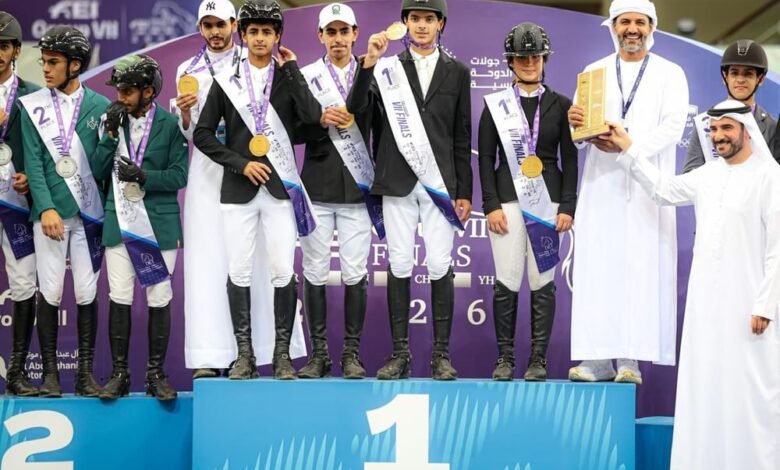 الإمارات تحصد 12 ميدالية في نهائي "الإقليمية السابعة" لقفز الحواجز بالدوحة 6 الإمارات تحصد 12 ميدالية في نهائي "الإقليمية السابعة" لقفز الحواجز بالدوحة