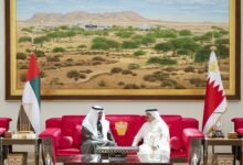 رئيس الدولة والملك حمد بن عيسى يبحثان في البحرين آخر المستجدات الإقليمية