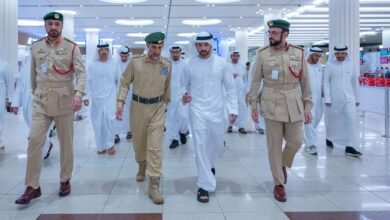 حمدان بن محمد: فخور بفريق عمل مطارات دبي وطيران الإمارات وفلاي دبي