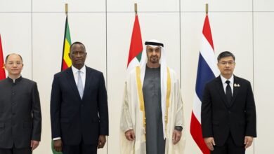 رئيس الدولة يتسلم أوراق اعتماد عدد من السفراء الجدد المعينين لدى الإمارات