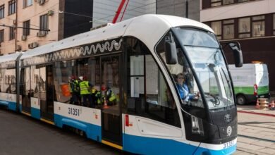 موسكو تدشن أطول خط ترام حضري في العالم 2 موسكو تدشن أطول خط ترام حضري في العالم