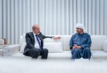 عبدالله بن زايد يستقبل أيمن الصفدي ويبحثان العلاقات الأخوية والتطورات في المنطقة