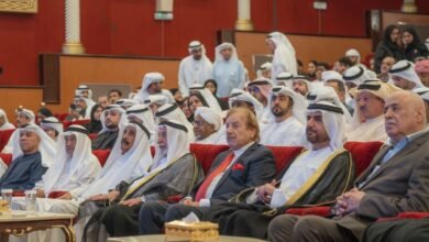 سلطان القاسمي يشهد ختام أيام الشارقة المسرحية في دورتها الـ 35 2 سلطان القاسمي يشهد ختام أيام الشارقة المسرحية في دورتها الـ 35