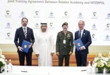 الأكاديمية العالمية للإنتربول توثق مساهمات "ربدان" كشريك تدريب معتمد