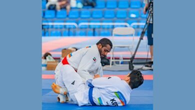 منتخب الجوجيتسو يرفع رصيده إلى 6 ميداليات في الألعاب الآسيوية الشاطئية بالصين