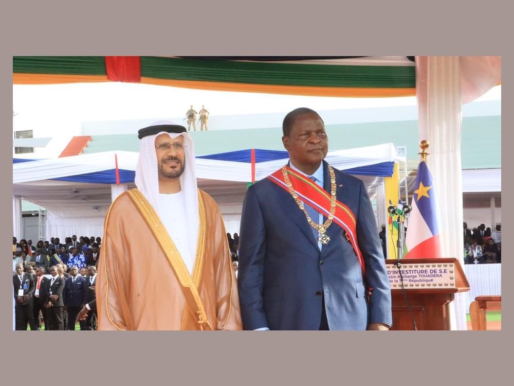 نيابة عن رئيس الدولة.. سفير الإمارات لدى أفريقيا الوسطى يحضر مراسم تنصيب الرئيس تواديرا 1 نيابة عن رئيس الدولة.. سفير الإمارات لدى أفريقيا الوسطى يحضر مراسم تنصيب الرئيس تواديرا