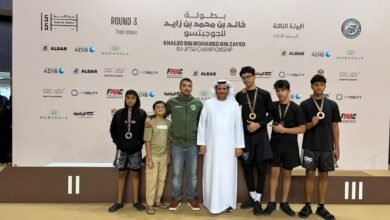 صقور الجوجيتسو بنادي الإمارات يحصد 8 ميداليات في بطولة خالد بن محمد بن زايد للجوجيتسو 2 صقور الجوجيتسو بنادي الإمارات يحصد 8 ميداليات في بطولة خالد بن محمد بن زايد للجوجيتسو