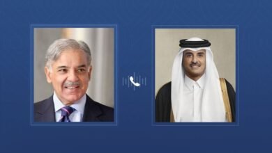 أمير قطر يستعرض هاتفياً مع رئيس وزراء باكستان تطورات الأوضاع الإقليمية