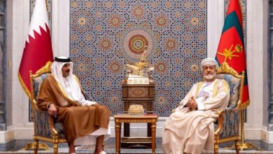 سلطان عمان وأمير قطر يبحثان تطوّرات الأحداث في المنطقة