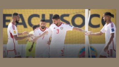 منتخب الشاطئية يفوز على تايلاند في "الألعاب الآسيوية"