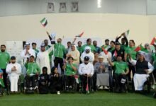 "خورفكان للمعاقين" بطلاً لكأس اللجنة البارالمبية لألعاب القوى