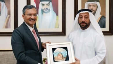 غرفة الشارقة تبحث تعزيز الشراكة الاقتصادية مع الهند