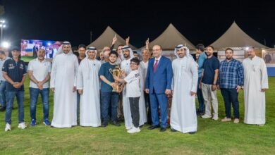 مميز الليال" يتوج بذهبية الفحول في الجولة الثانية لكأس الإمارات العالمي للخيول العربية بالبحرين