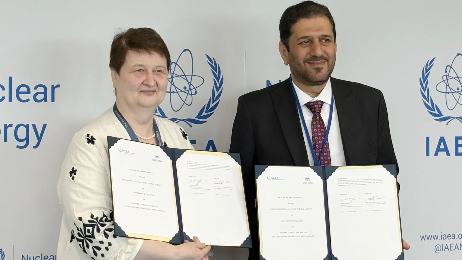 جامعة الشارقة توقع وثيقة تعاون مع الوكالة الدولية للطاقة الذرية 1 جامعة الشارقة توقع وثيقة تعاون مع الوكالة الدولية للطاقة الذرية