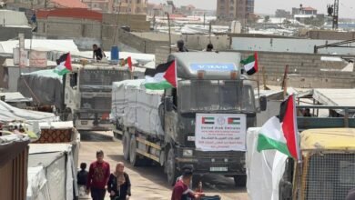 دخول قافلة محمّلة بكسوة العيد لأطفال قطاع غزة ضمن عملية "الفارس الشهم 3"