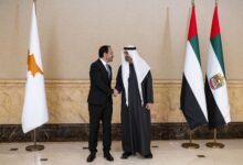 رئيس الدولة ورئيس قبرص يبحثان تعزيز الشراكة الإستراتيجية الشاملة بين البلدين والمستجدات في المنطقة