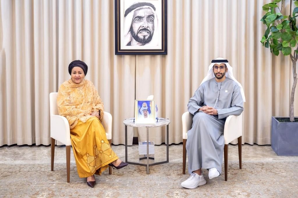 الإمارات والأمم المتحدة تبحثان تعزيز التعاون في مجال الاستدامة ومؤتمر المياه 2026 1 الإمارات والأمم المتحدة تبحثان تعزيز التعاون في مجال الاستدامة ومؤتمر المياه 2026