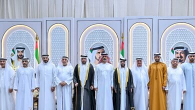 عمار النعيمي يحضر أفراح العسم والكعبي في عجمان 2 عمار النعيمي