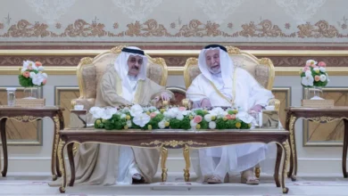 حاكم الشارقة يستقبل المهنئين بعيد الأضحى المبارك 6 حاكم الشارقة