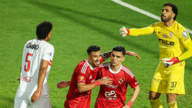 من لقاء الأهلي والزمالك