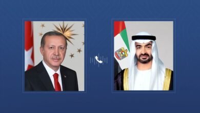 رئيس الدولة والرئيس التركي يبحثان هاتفياً علاقات التعاون بين البلدين والتطورات الإقليمية