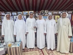 سالم بن سلطان القاسمي يزور "قرية بن درويش التراثية" برأس الخيمة
