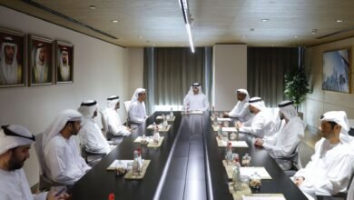 محمد بن راشد بن محمد بن راشد يزور مقر مركز دبي للأمن الاقتصادي