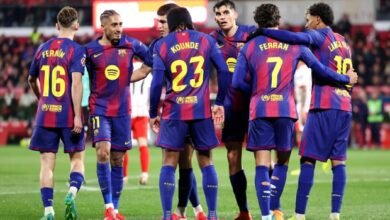 برشلونة يحطم إنجاز ريال مدريد في الليجا 2 برشلونة