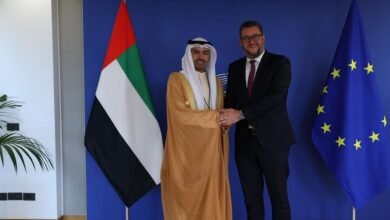 "الوطني الاتحادي" يبحث مع منسق التجارة الدولية في البرلمان الأوروبي تعزيز التعاون
